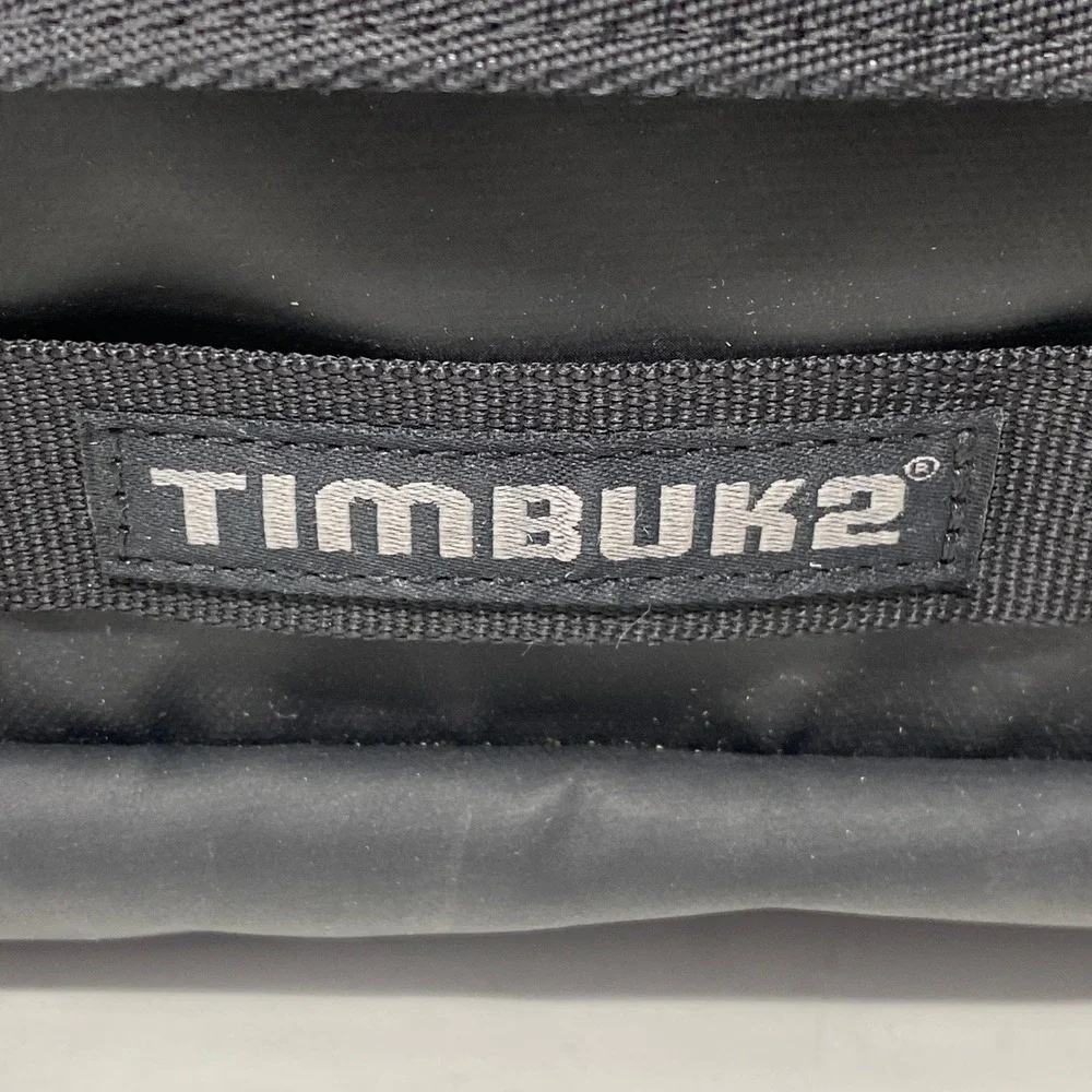 Timbuk2 Medium Messenger Laptop Backpack Black Convertible Commuter Bag